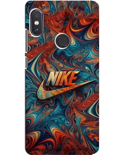 Чехол для Xiaomi Redmi Note 5 Pro с картинкой «Nike в абстракции»