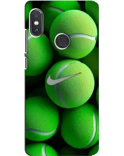 Чехол для Xiaomi Redmi Note 5 Pro с картинкой «Теннисные мячи Найк» Чехол для Xiaomi Redmi Note 5 Pro с картинкой «Теннисные мячи Найк»