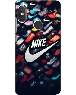 Чехол для Xiaomi Redmi Note 5 Pro с картинкой «Коллекция кроссовок Nike» Чехол для Xiaomi Redmi Note 5 Pro с картинкой «Коллекция кроссовок Nike»