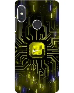Чехол для Xiaomi Redmi Note 5 Pro с картинкой «Nike — золотая искра» Чехол для Xiaomi Redmi Note 5 Pro с картинкой «Nike — золотая искра»