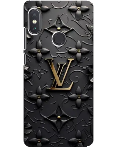 Чехол для Xiaomi Redmi Note 5 Pro с картинкой «Кожаная текстура LV»