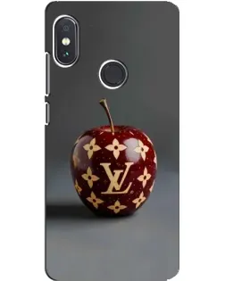 Чехол для Xiaomi Redmi Note 5 Pro с картинкой «Красное яблоко LV»