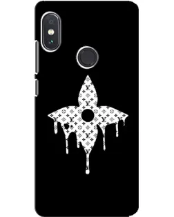 Чехол для Xiaomi Redmi Note 5 Pro с картинкой «Цветочная монограмма»
