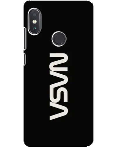 Чехол для Xiaomi Redmi Note 5 Pro с картинкой «NASA — вертикальный логотип»