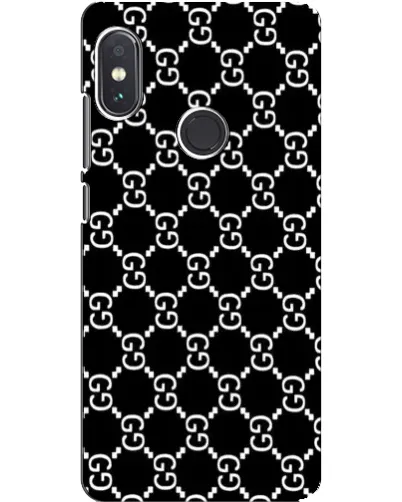 Чехол для Xiaomi Redmi Note 5 Pro с картинкой «Gucci — сетчатый паттерн»
