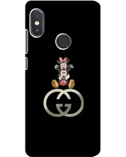 Чехол для Xiaomi Redmi Note 5 Pro с картинкой «Минни Маус на лого» Чехол для Xiaomi Redmi Note 5 Pro с картинкой «Минни Маус на лого»