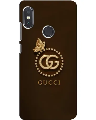 Чехол для Xiaomi Redmi Note 5 Pro с картинкой «Gucci — золотая бабочка»