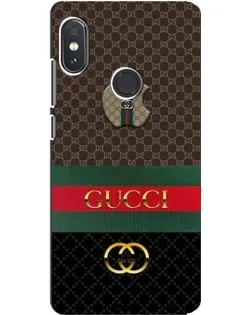 Чехол для Xiaomi Redmi Note 5 Pro с картинкой «Gucci — брендированный десерт» Чехол для Xiaomi Redmi Note 5 Pro с картинкой «Gucci — брендированный десерт»