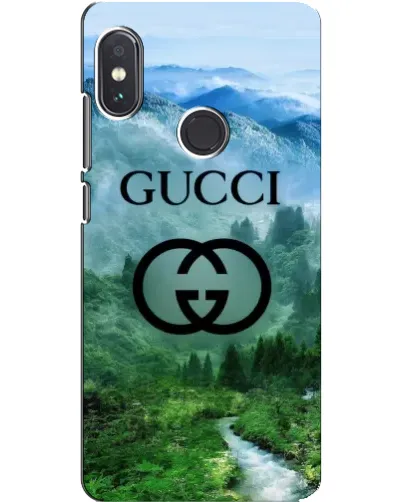 Чехол для Xiaomi Redmi Note 5 Pro с картинкой «Gucci — горный пейзаж»