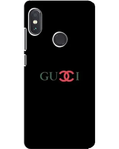 Чехол для Xiaomi Redmi Note 5 Pro с картинкой «Gucci — красный градиент»