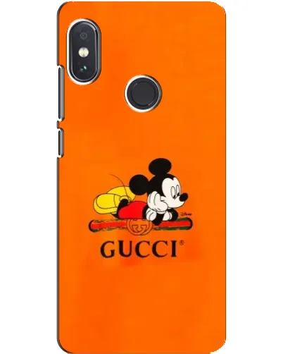 Чехол для Xiaomi Redmi Note 5 Pro с картинкой «Микки Маус Gucci — оранж» Чехол для Xiaomi Redmi Note 5 Pro с картинкой «Микки Маус Gucci — оранж»