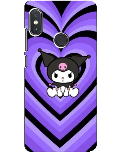 Чехол для Xiaomi Redmi Note 5 Pro с картинкой «Kuromi и фиолетовые сердца» Чехол для Xiaomi Redmi Note 5 Pro с картинкой «Kuromi и фиолетовые сердца»