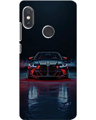 Чехол для Xiaomi Redmi Note 5 Pro с картинкой «BMW на мокрой дороге»