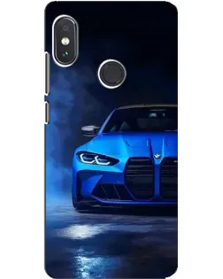 Чехол для Xiaomi Redmi Note 5 Pro с картинкой «Голубая BMW M4» Чехол для Xiaomi Redmi Note 5 Pro с картинкой «Голубая BMW M4»