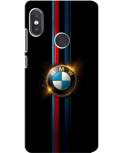 Чехол для Xiaomi Redmi Note 5 Pro с картинкой «BMW M-Power неон»