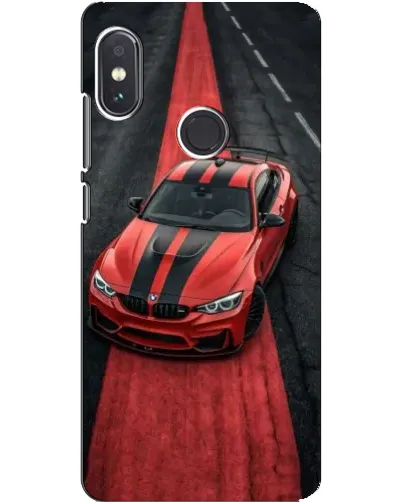 Чехол для Xiaomi Redmi Note 5 Pro с картинкой «BMW на красной дорожке»