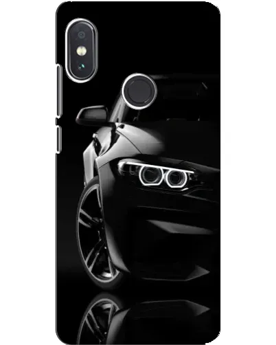 Чехол для Xiaomi Redmi Note 5 Pro с картинкой «Черная BMW — профиль» Чехол для Xiaomi Redmi Note 5 Pro с картинкой «Черная BMW — профиль»