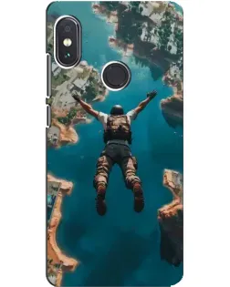 Чехол для Xiaomi Redmi Note 5 Pro с картинкой «PUBG — свободное падение» Чехол для Xiaomi Redmi Note 5 Pro с картинкой «PUBG — свободное падение»