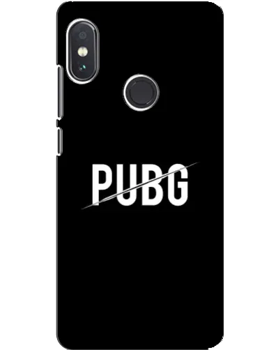 Чехол для Xiaomi Redmi Note 5 Pro с картинкой «PUBG — белый логотип»