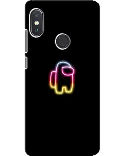 Чехол для Xiaomi Redmi Note 5 Pro с картинкой «Among Us градиент»