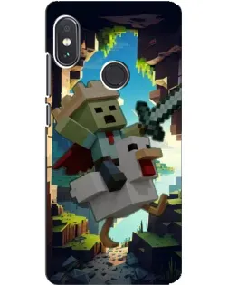 Чехол для Xiaomi Redmi Note 5 Pro с картинкой «Стив и гусь» Чехол для Xiaomi Redmi Note 5 Pro с картинкой «Стив и гусь»