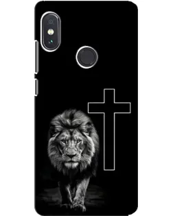 Чехол для Xiaomi Redmi Note 5 Pro с картинкой «Лев и Крест»