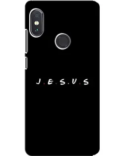 Чехол для Xiaomi Redmi Note 5 Pro с картинкой «Точки веры J.E.S.U.S.»