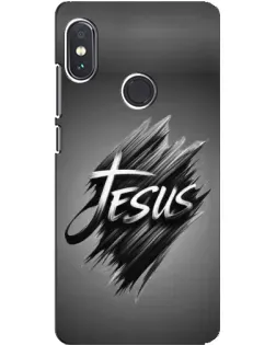 Чехол для Xiaomi Redmi Note 5 Pro с картинкой «Надпись Jesus Graffiti»