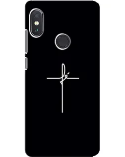 Чехол для Xiaomi Redmi Note 5 Pro с картинкой «Тонкий крест» Чехол для Xiaomi Redmi Note 5 Pro с картинкой «Тонкий крест»