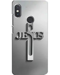 Чехол для Xiaomi Redmi Note 5 Pro с картинкой «Металлический крест Jesus» Чехол для Xiaomi Redmi Note 5 Pro с картинкой «Металлический крест Jesus»
