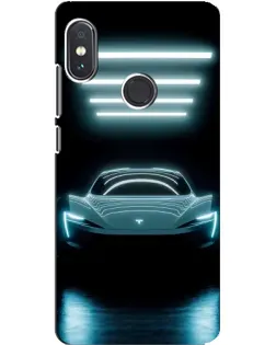 Чехол для Xiaomi Redmi Note 5 Pro с картинкой «Tesla в неоне» Чехол для Xiaomi Redmi Note 5 Pro с картинкой «Tesla в неоне»