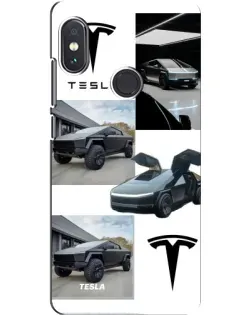 Чехол для Xiaomi Redmi Note 5 Pro с картинкой «Коллаж Cybertruck Tesla» Чехол для Xiaomi Redmi Note 5 Pro с картинкой «Коллаж Cybertruck Tesla»