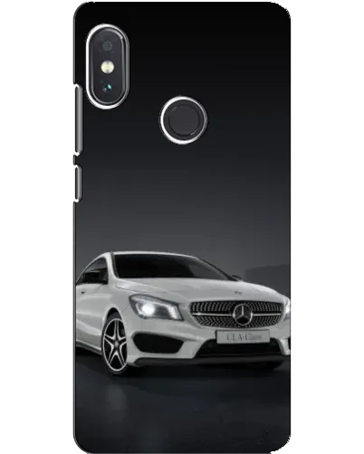 Чехол для Xiaomi Redmi Note 5 Pro с картинкой «Mercedes AMG GT Silver»
