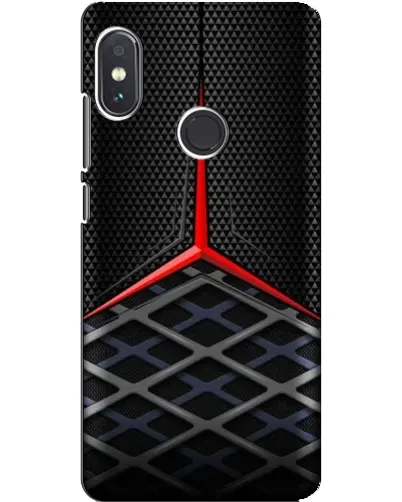 Чехол для Xiaomi Redmi Note 5 Pro с картинкой «Mercedes Carbon Grid»