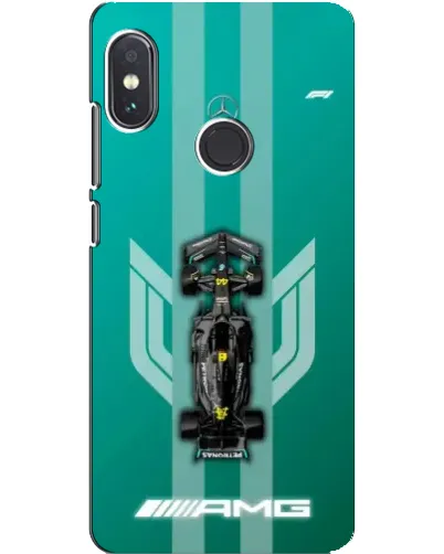 Чехол для Xiaomi Redmi Note 5 Pro с картинкой «Mercedes AMG Petronas»