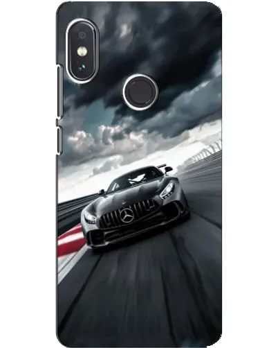 Чехол для Xiaomi Redmi Note 5 Pro с картинкой «Гоночный Mercedes AMG»