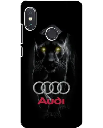 Чехол для Xiaomi Redmi Note 5 Pro с картинкой «Пантера и Audi»