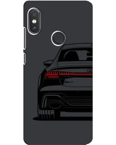 Чехол для Xiaomi Redmi Note 5 Pro с картинкой «Задняя часть Audi — арт»