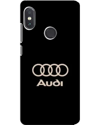 Чехол для Xiaomi Redmi Note 5 Pro с картинкой «Audi — золотой логотип»