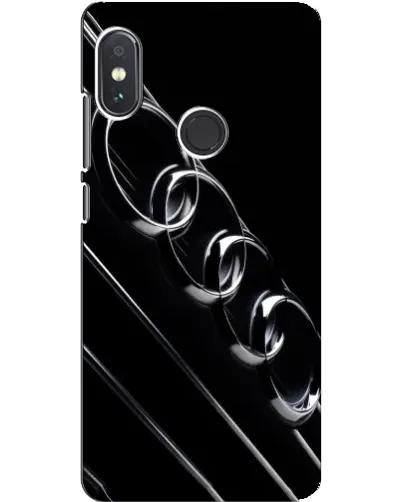 Чехол для Xiaomi Redmi Note 5 Pro с картинкой «Audi — абстрактные кольца»