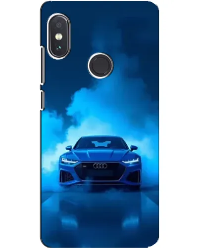 Чехол для Xiaomi Redmi Note 5 Pro с картинкой «Audi — голубая энергия»