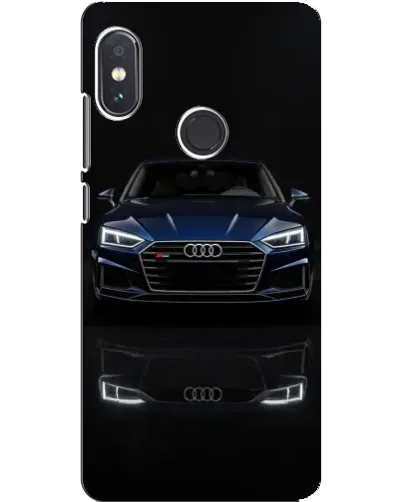 Чехол для Xiaomi Redmi Note 5 Pro с картинкой «Audi — ночное отражение»