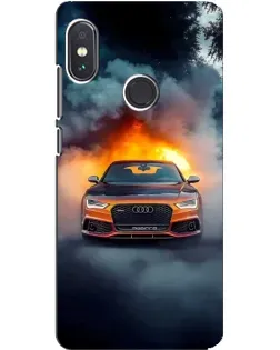 Чехол для Xiaomi Redmi Note 5 Pro с картинкой «Audi в огненном дыму» Чехол для Xiaomi Redmi Note 5 Pro с картинкой «Audi в огненном дыму»