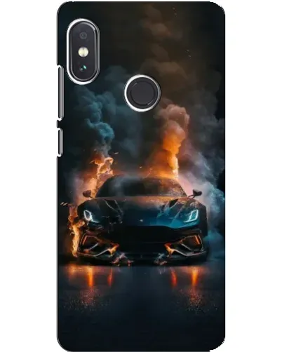 Чехол для Xiaomi Redmi Note 5 Pro с картинкой «Lamborghini дымная эстетика» Чехол для Xiaomi Redmi Note 5 Pro с картинкой «Lamborghini дымная эстетика»