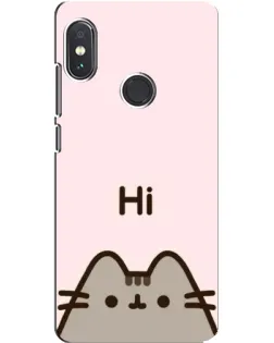Чохол для Xiaomi Redmi Note 5 Pro з картинкою «Пушин каже Hi»