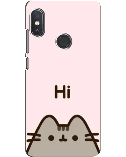 Чехол для Xiaomi Redmi Note 5 Pro с картинкой «Пушин говорит Hi» Чехол для Xiaomi Redmi Note 5 Pro с картинкой «Пушин говорит Hi»
