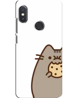 Чохол для Xiaomi Redmi Note 5 Pro з картинкою «Пушин з печивом»