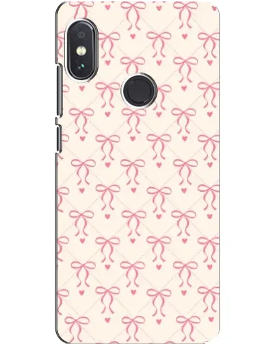 Чехол для Xiaomi Redmi Note 5 Pro с картинкой «Розовые бантики Coquette» Чехол для Xiaomi Redmi Note 5 Pro с картинкой «Розовые бантики Coquette»