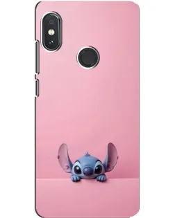 Чехол для Xiaomi Redmi Note 5 Pro с картинкой «Stitch выглядывает»