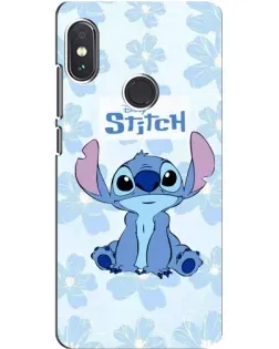 Чехол для Xiaomi Redmi Note 5 Pro с картинкой «Stitch среди цветов»